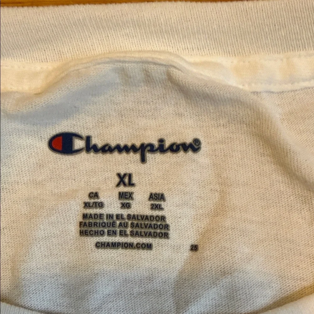 Champion White‎ and Blue Carolina Tee - Picture 7 of 7
